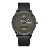 Kenneth Cole Chronograph With Black Leather Unisex Watch KCWGF2233403