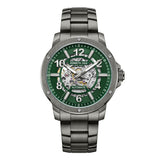Kenneth Cole New York Green Dial Gray Stainless Steel Strap Men Watch KCWGL0013101