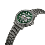 Kenneth Cole New York Green Dial Gray Stainless Steel Strap Men Watch KCWGL0013101