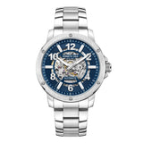 Kenneth Cole New York Blue Dial Silver Stainless Steel Strap Men Watch KCWGL0013102