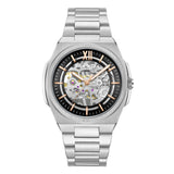 Kenneth Cole New York Automatic Silver Stainless Steel Strap Men Watch KCWGL0014001