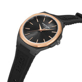 Kenneth Cole Black Dial With Black Silicone Unisex Watch KCWGM2233801