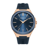 Kenneth Cole Blue Dial With Blue Silicone Unisex Watch KCWGM2233803