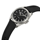 Kenneth Cole Black Dial With Black Silicone Strap Unisex Watch KCWGM2238803