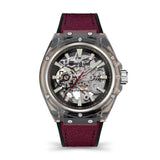 Kenneth Cole Automatic Red Fabric Strap Men Watch KCWGR2136401