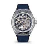 Kenneth Cole Automatic Blue Fabric Strap Men Watch KCWGR2136403