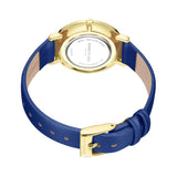 Kenneth Cole Blue Dial With Blue Leather Women Watch KCWLA2237001
