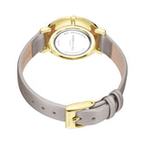 Kenneth Cole Silver Dial With Leather Women Watch KCWLA2237004
