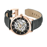 Kenneth Cole Black Dial With Black Leather Strap Unisex Watch KCWLE2235502