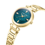 Kenneth Cole Green Dial With Gold Stainless Steel Women Watch KCWLG2236303