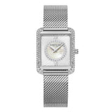 Kenneth Cole Silver Dial With Silver Mesh Strap Women Watch KCWLG2238001