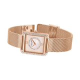 Kenneth Cole Rose Gold Dial With Rose Gold Mesh Strap Women Watch KCWLG2238002