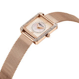 Kenneth Cole Rose Gold Dial With Rose Gold Mesh Strap Women Watch KCWLG2238002