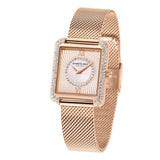 Kenneth Cole Rose Gold Dial With Rose Gold Mesh Strap Women Watch KCWLG2238002