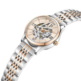 Kenneth Cole Skeleton Dial With 2 Tone Stainless Steel Men Watch KCWLL2235603