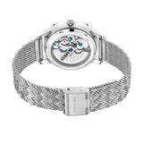 Kenneth Cole Skeleton Dial With Silver Mesh Strap Unisex Watch KCWLL2235703