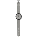 KOMONO KOM-W4054 GRAY LEATHER MEN WATCH