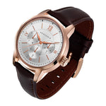 ARIES GOLD URBAN ETERNAL ROSE GOLD STAINLESS STEEL L 1028 RG-S BROWN LEATHER STRAP WOMEN'S WATCH - H2 Hub Watches