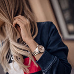 ARIES GOLD URBAN ETERNAL SILVER STAINLESS STEEL L 1028 S-S WOMEN'S WATCH - H2 Hub Watches
