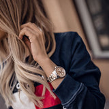 ARIES GOLD URBAN ETERNAL SILVER STAINLESS STEEL L 1028 S-S WOMEN'S WATCH - H2 Hub Watches
