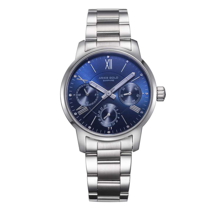 ARIES GOLD URBAN ETERNAL SILVER STAINLESS STEEL L 103 S-BU WOMEN'S WATCH - H2 Hub Watches