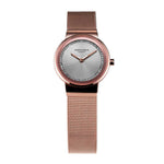ARIES GOLD ENCHANT SONJA ROSE GOLD STAINLESS STEEL L 5003 RG-S MESH STRAP WOMEN'S WATCH - H2 Hub Watches