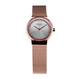 ARIES GOLD ENCHANT SONJA ROSE GOLD STAINLESS STEEL L 5003 RG-S MESH STRAP WOMEN'S WATCH - H2 Hub Watches