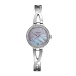 ARIES GOLD ANALOG QUARTZ L 5025Z S-MOP SILVER STAINLESS STEEL WOMEN'S WATCH - H2 Hub Watches