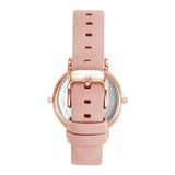 ARIES GOLD WANDERER ROSE GOLD STAINLESS STEEL L 5027 RG-W PINK LEATHER STRAP WOMEN'S WATCH - H2 Hub Watches