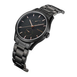 ARIES GOLD ENCHANT BLACK STAINLESS STEEL LIBERTY L 5031 BK-BK WOMEN'S WATCH - H2 Hub Watches