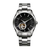 ARIES GOLD AUTOMATIC INFINUM L 9023 S-BK STAINLESS STEEL WOMEN'S WATCH - H2 Hub Watches