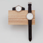 ARIES GOLD URBAN SANTOS ROSE GOLD STAINLESS STEEL L 1023 RG-W BROWN LEATHER STRAP WOMEN'S WATCH - H2 Hub Watches