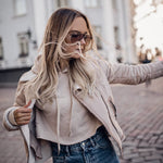 ARIES GOLD URBAN ETERNAL ROSE GOLD STAINLESS STEEL L 1028 RG-BEI DUSTY PINK LEATHER STRAP WOMEN'S WATCH - H2 Hub Watches
