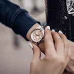 ARIES GOLD URBAN ETERNAL SILVER STAINLESS STEEL L 1028 S-S WOMEN'S WATCH - H2 Hub Watches