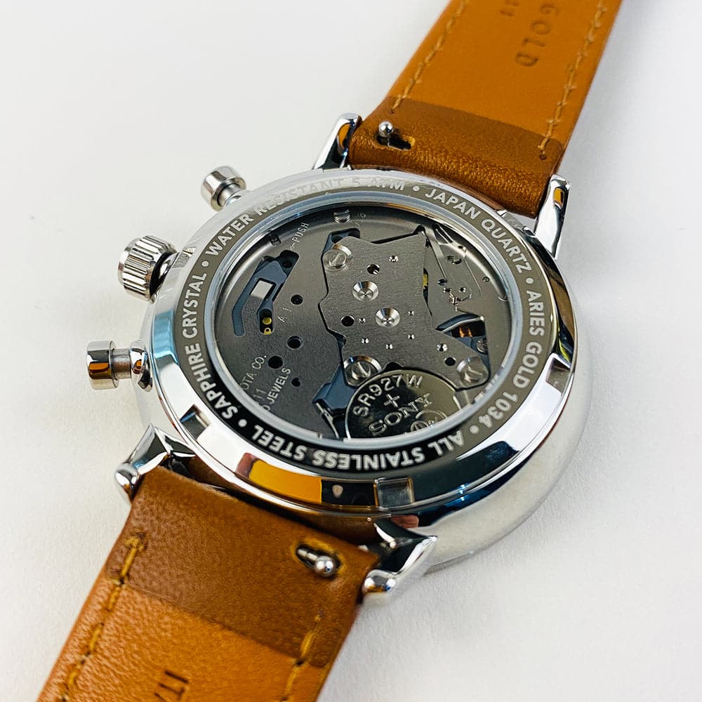 ARIES GOLD VENTURER L 1034 S-S CHRONOGRAPH WOMEN'S WATCH - H2 Hub Watches