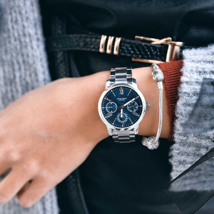 ARIES GOLD URBAN ETERNAL SILVER STAINLESS STEEL L 103 S-BU WOMEN'S WATCH - H2 Hub Watches