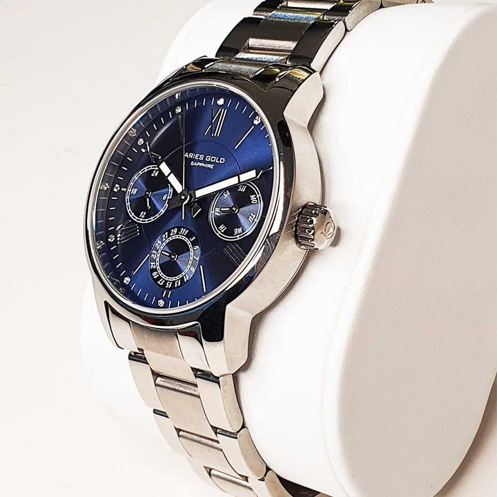 ARIES GOLD URBAN ETERNAL SILVER STAINLESS STEEL L 103 S-BU WOMEN'S WATCH - H2 Hub Watches