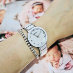 ARIES GOLD ENCHANT PERSIA L 5006Z S-MP WHITE CERAMIC WOMEN'S WATCH - H2 Hub Watches