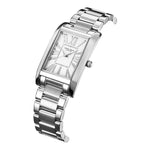 ARIES GOLD ANALOG QUARTZ L 5024Z S-W SILVER STAINLESS STEEL WOMEN'S WATCH - H2 Hub Watches