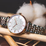 ARIES GOLD VIGOUREUX L 5039Z 2TR-W WOMEN'S WATCH - H2 Hub Watches