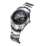 ARIES GOLD AUTOMATIC INSPIRA SILVER STAINLESS STEEL L 9003 S-BKMOP WOMEN'S WATCH - H2 Hub Watches