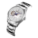ARIES GOLD AUTOMATIC INSPIRA SILVER STAINLESS STEEL L 9003 S-WMOP WOMEN'S WATCH - H2 Hub Watches