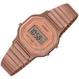 CASIO GENERAL LA-11WR-5ADF ROSE GOLD DIGITAL WOMEN'S WATCH