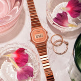 CASIO GENERAL LA-11WR-5ADF ROSE GOLD DIGITAL WOMEN'S WATCH