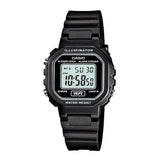 CASIO GENERAL LA-20WH-1ADF-P DIGITAL QUARTZ BLACK RESIN UNISEX'S WATCH