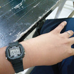 CASIO GENERAL LA-20WH-1ADF DIGITAL QUARTZ BLACK RESIN UNISEX'S WATCH - H2 Hub Watches