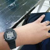 CASIO GENERAL LA-20WH-1ADF DIGITAL QUARTZ BLACK RESIN UNISEX'S WATCH - H2 Hub Watches