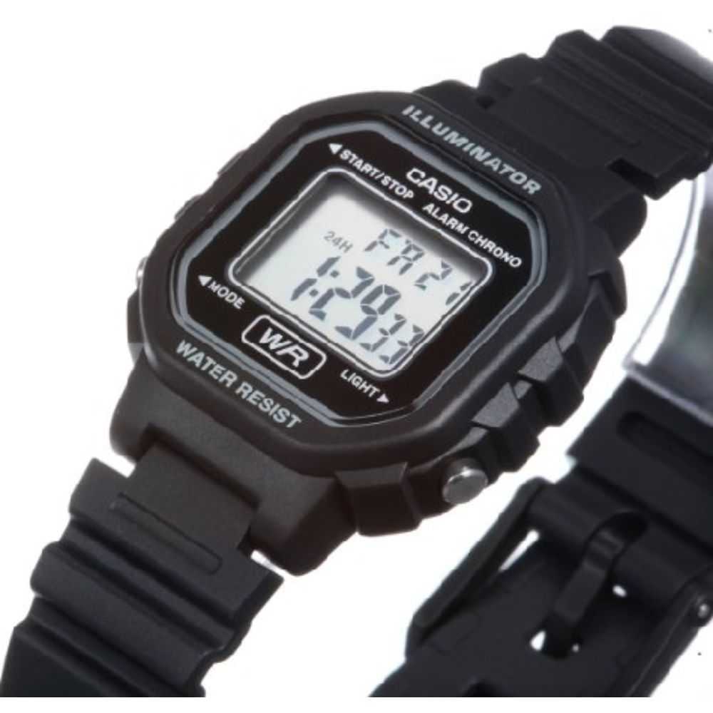 CASIO GENERAL LA-20WH-1ADF DIGITAL QUARTZ BLACK RESIN UNISEX'S WATCH - H2 Hub Watches