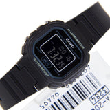 Casio General Digital Quartz Black Resin Unisex Watch LA-20WH-1BDF-P
