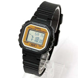 CASIO GENERAL BLACK RESIN STRAP UNISEX WATCH LA-20WH-9ADF-P
